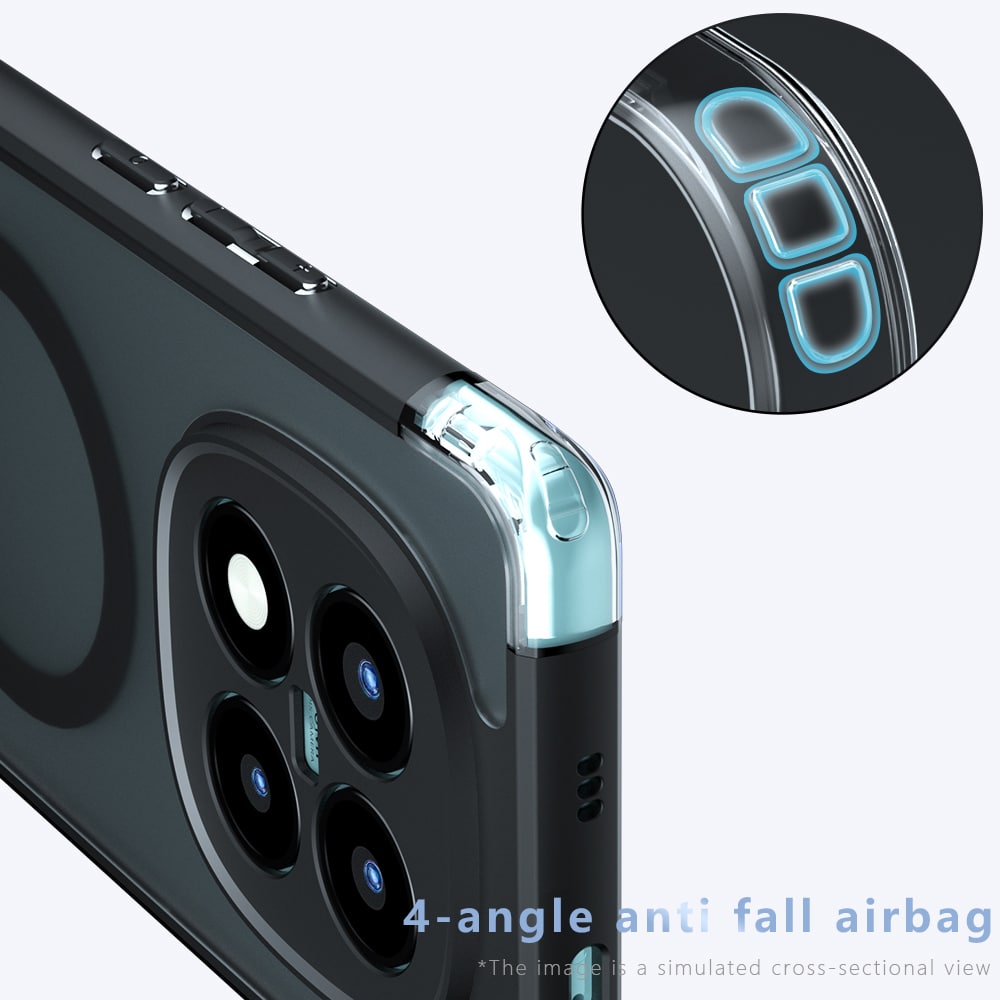 Techsuit PureFrost - θήκη για Xiaomi Redmi Note 15 Pro+ 5G / Poco M8 Pro - Μαύρο - Image 4