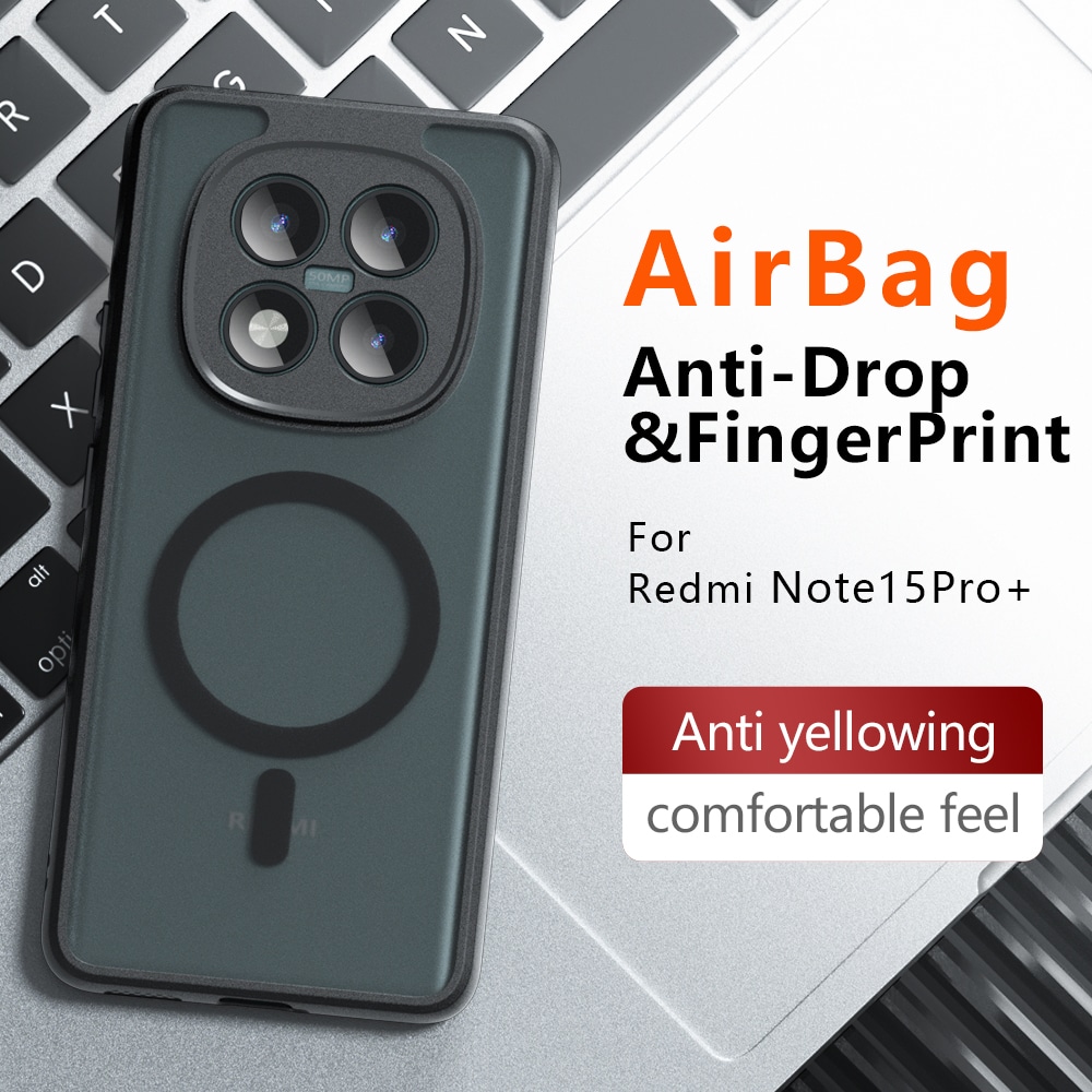 Techsuit PureFrost - θήκη για Xiaomi Redmi Note 15 Pro+ 5G / Poco M8 Pro - Μαύρο - Image 6