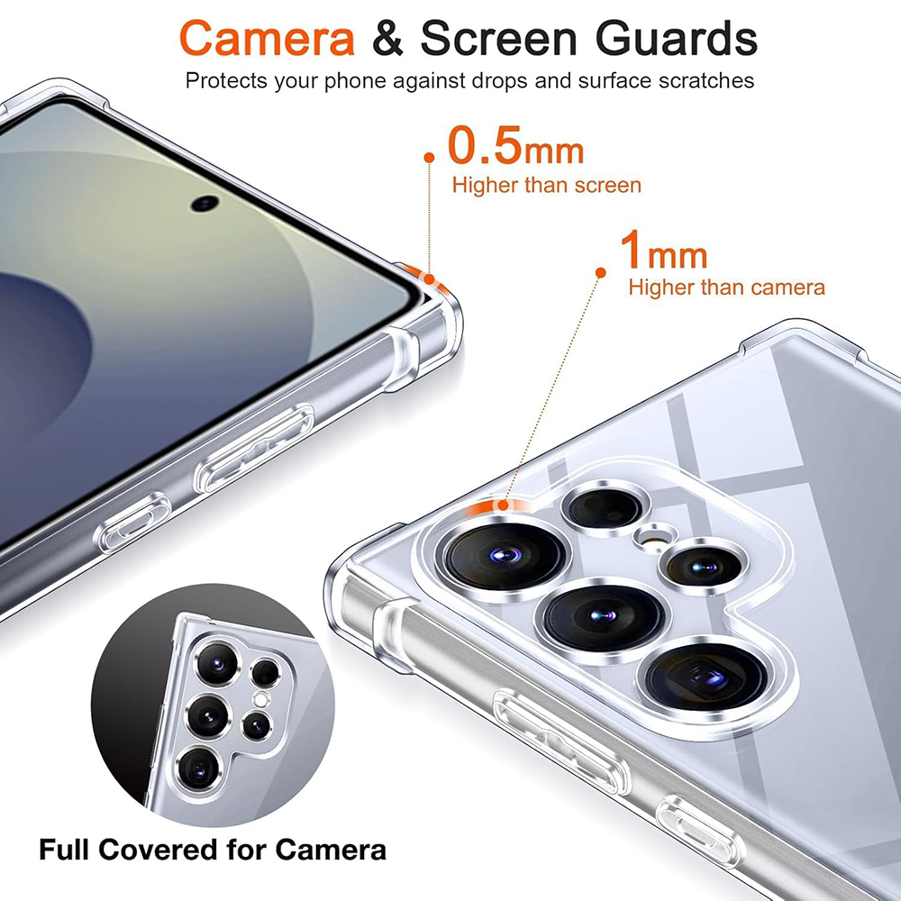 Techsuit Shockproof Clear Silicone - θήκη για Samsung Galaxy S26 - Διάφανο - Image 5