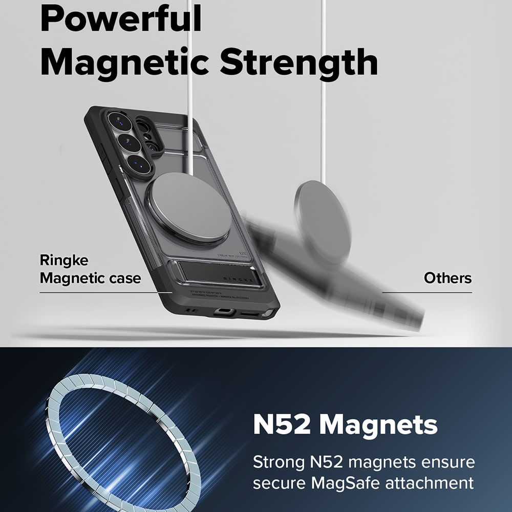 Ringke UX Magnetic - θήκη για Samsung Galaxy S26 Ultra - Μαύρο - Image 6