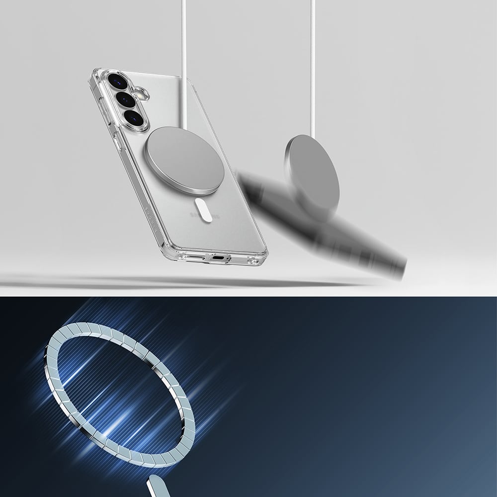 Ringke - Fusion MagSafe - Samsung Galaxy S26 Plus - Διαφανές - Image 7