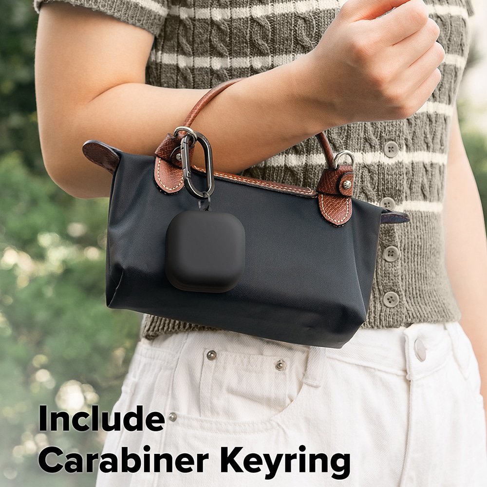 Ringke - Σιλικόνη - Samsung Galaxy Buds 4 Pro - Μαύρο - Image 4