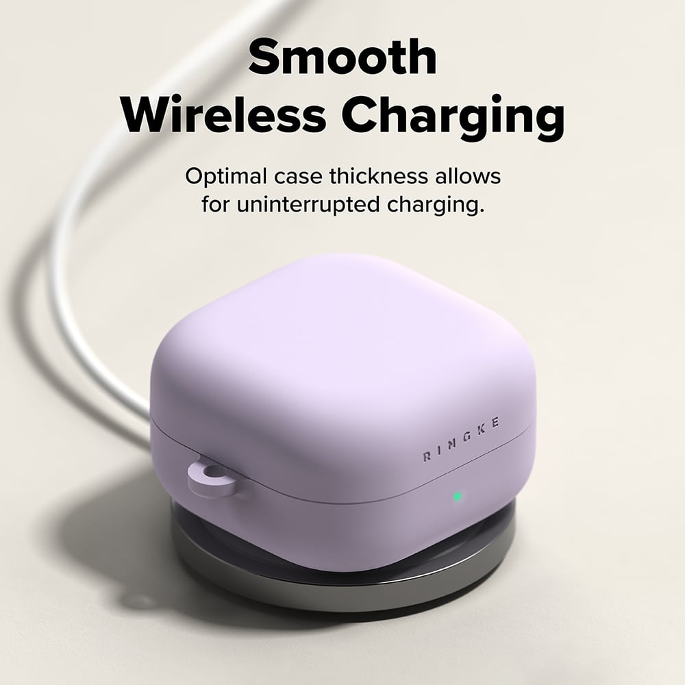 Ringke - Σιλικόνη - Samsung Galaxy Buds 4 Pro - Ανοιχτό Μωβ - Image 3