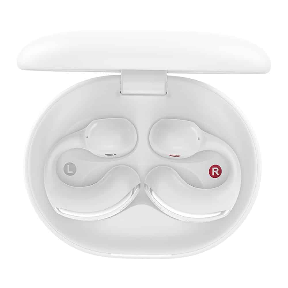Acefast - Ασύρματα ακουστικά Aceclip Pro (FA006) - OWS Stereo, BT 5.4, Διπλό μικρόφωνο με ακύρωση θορύβου, 400mAh, IP55, Type-C - Λευκό - Image 2