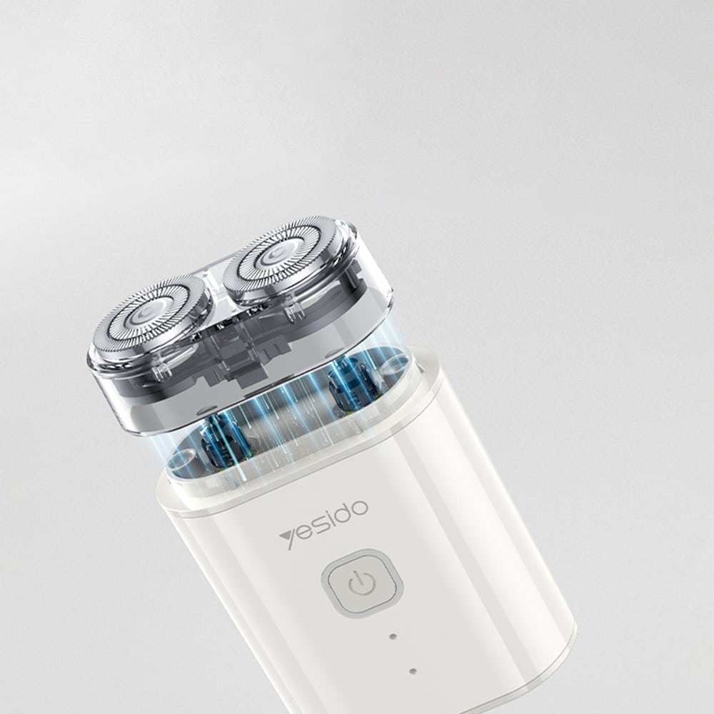 Ηλεκτρική Ξυριστική Μηχανή - 3200RPM, Type-C, 400mAh - Yesido MG20 - Λευκό - Image 4