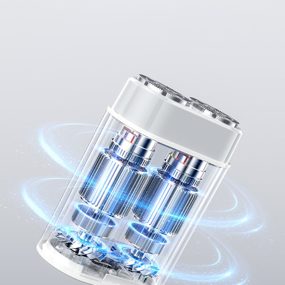 Ηλεκτρική Ξυριστική Μηχανή - 3200RPM, Type-C, 400mAh - Yesido MG20 - Λευκό - Image 5