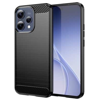 Techsuit Carbon Silicone - θήκη για Oppo Reno15 - Μαύρο