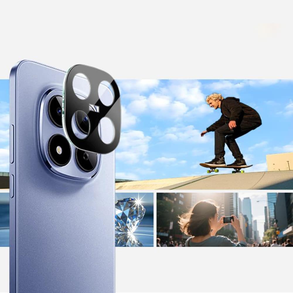 Techsuit - Γυαλί πλήρους κάμερας - Xiaomi Redmi Note 15 Pro 5G - Μαύρο - Image 2