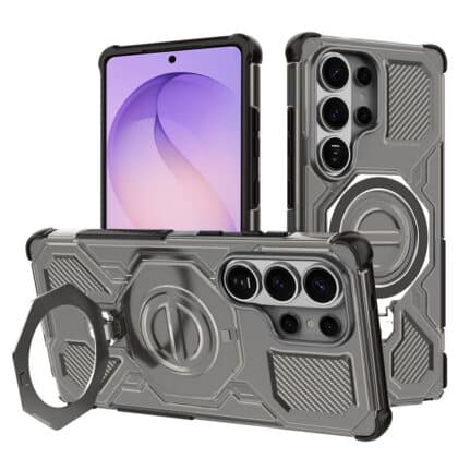 Techsuit Carbon Shield PRO - θήκη για Samsung Galaxy S26 Ultra - Μαύρο