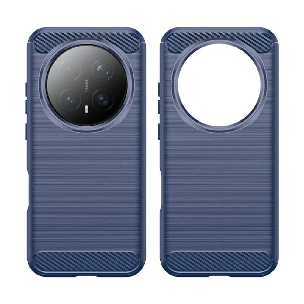 Techsuit Carbon Silicone - θήκη για Honor Magic8 Pro - Μπλε - Image 2