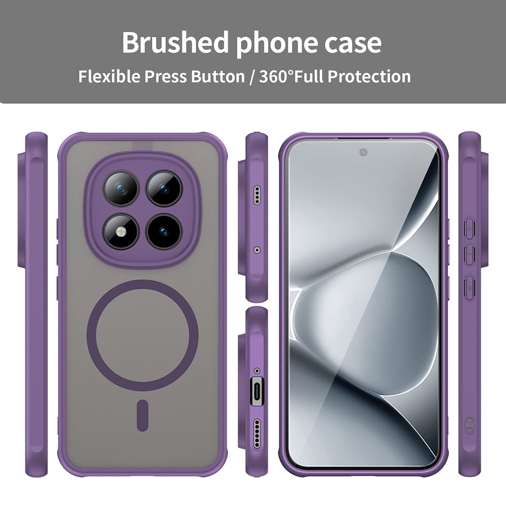 Techsuit - HaloFrost II MagSafe - Xiaomi Redmi Note 15 Pro+ 5G / Poco M8 Pro 5G - Μωβ - Image 6