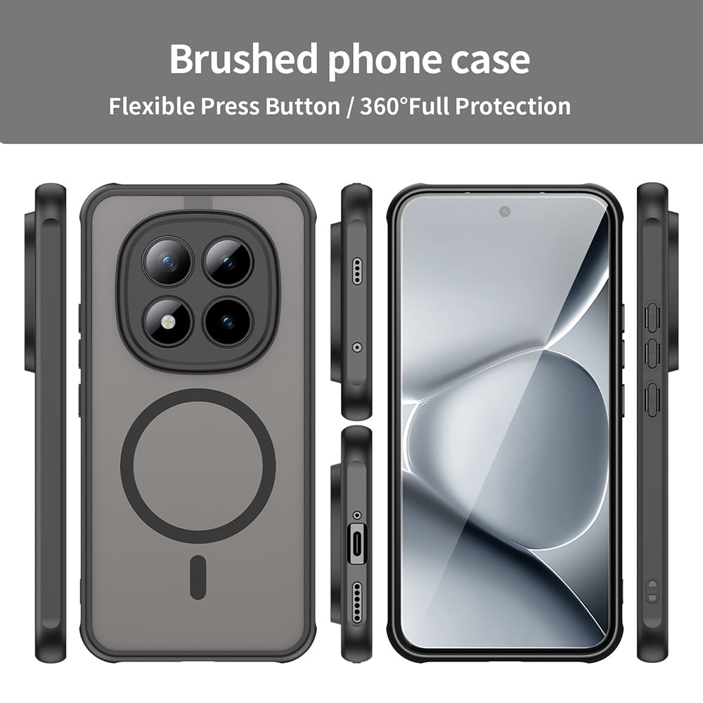 Techsuit HaloFrost II - θήκη για Xiaomi Redmi Note 15 Pro+ 5G / Poco M8 Pro - Μαύρο - Image 6
