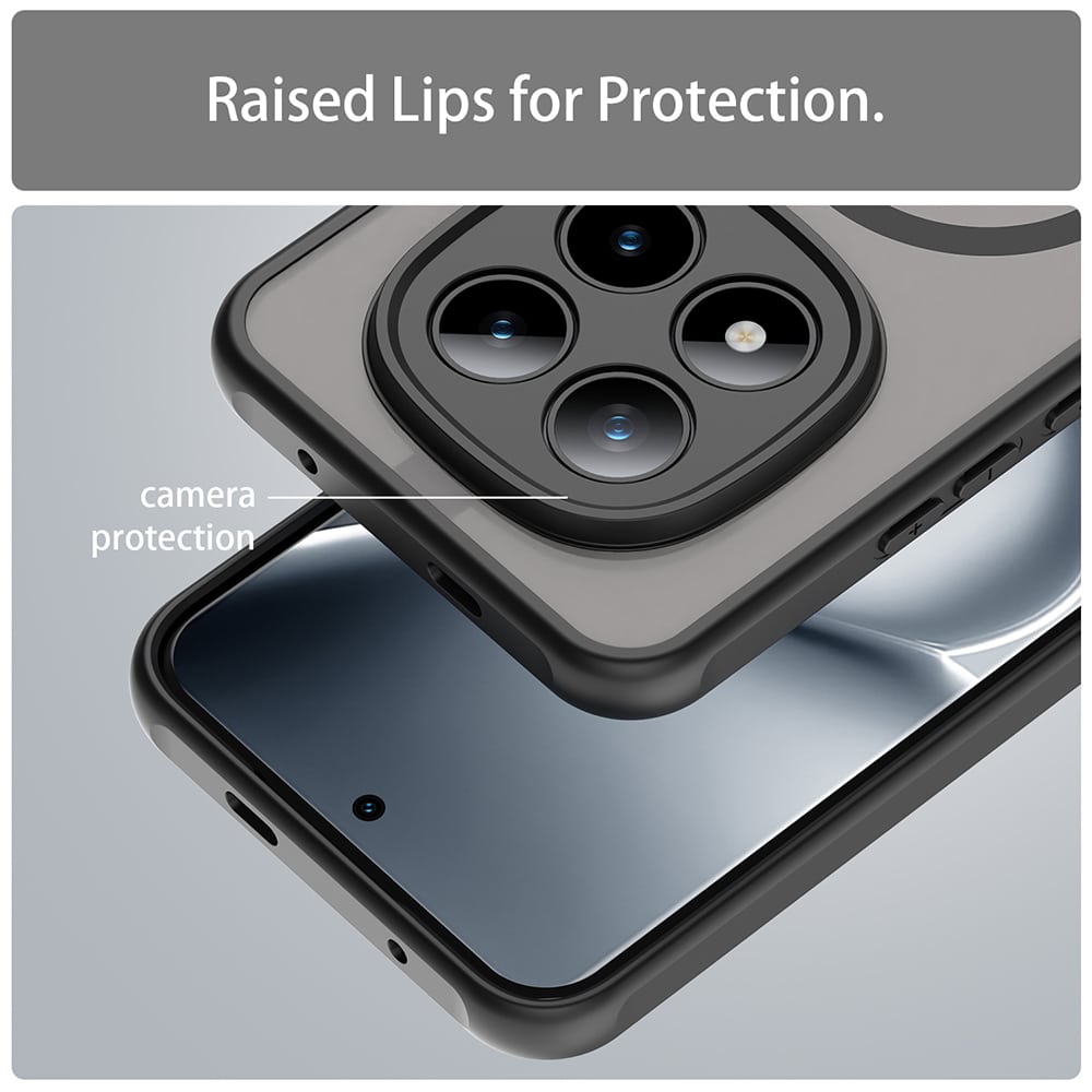 Techsuit HaloFrost II - θήκη για Xiaomi Redmi Note 15 Pro+ 5G / Poco M8 Pro - Μαύρο - Image 4