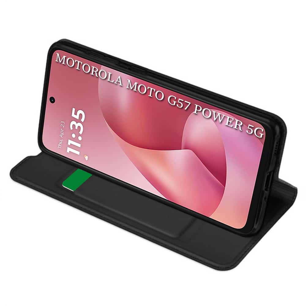 Techsuit Magskin Book - θήκη για Motorola Moto G57 Power / G67 - Μαύρο - Image 2