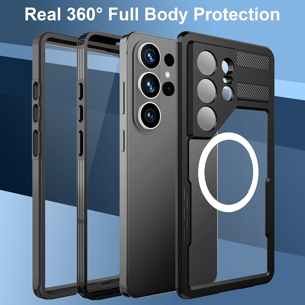 ShellBox Waterproof IP68 - θήκη για Samsung Galaxy S26 Ultra - Μαύρο - Image 3