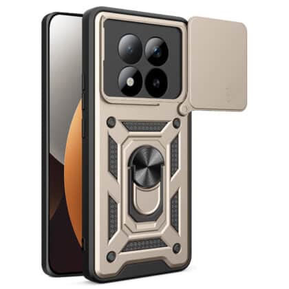 Techsuit CamShield Series - θήκη για Xiaomi Redmi Note 15 Pro+ 5G / Poco M8 Pro - Χρυσό