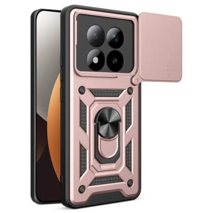 Techsuit CamShield Series - θήκη για Xiaomi Redmi Note 15 Pro / Pro+ 5G Poco M8 - Ροζ