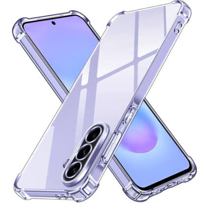 Techsuit Shockproof Clear Silicone - θήκη για Samsung Galaxy A57 - Διάφανο