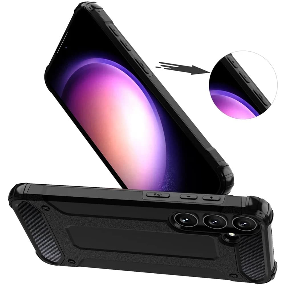 Techsuit Hybrid Armor - θήκη για Samsung Galaxy S26 Ultra - Μαύρο - Image 4