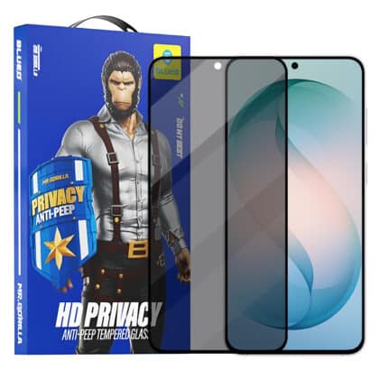 Blueo - Αντικραδασμικό Γυαλί Απορρήτου - Samsung Galaxy S26 Plus - Μαύρο