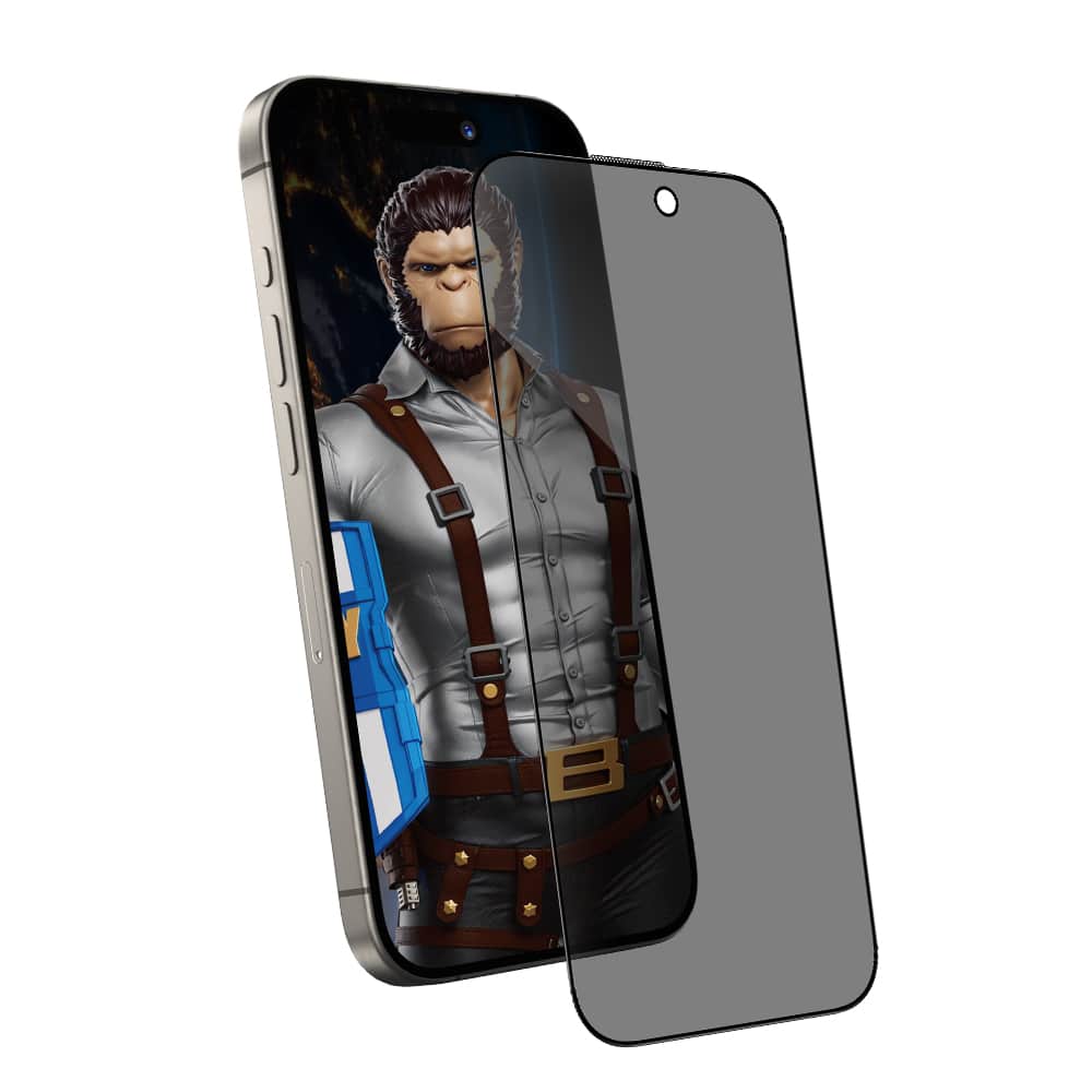 Blueo - Αντικραδασμικό Γυαλί Απορρήτου - Samsung Galaxy S26 Plus - Μαύρο - Image 6
