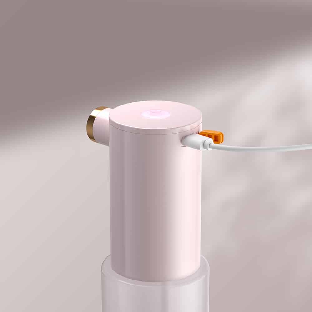 Αυτόματος Διανομέας Αφρού 300ml - Χωρίς Επαφή, IPX6, USB-C - Deerma CP01 - Ροζ - Image 4