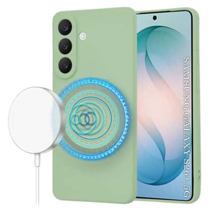 Techsuit - SoftFlex MagSafe - Samsung Galaxy S26 Plus - Πράσινο της μέντας