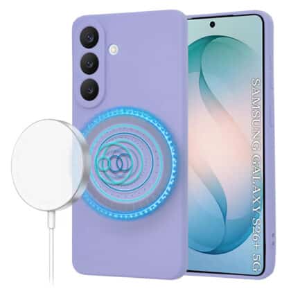 Techsuit - SoftFlex MagSafe - Samsung Galaxy S26 Plus - Ανοιχτό Μωβ