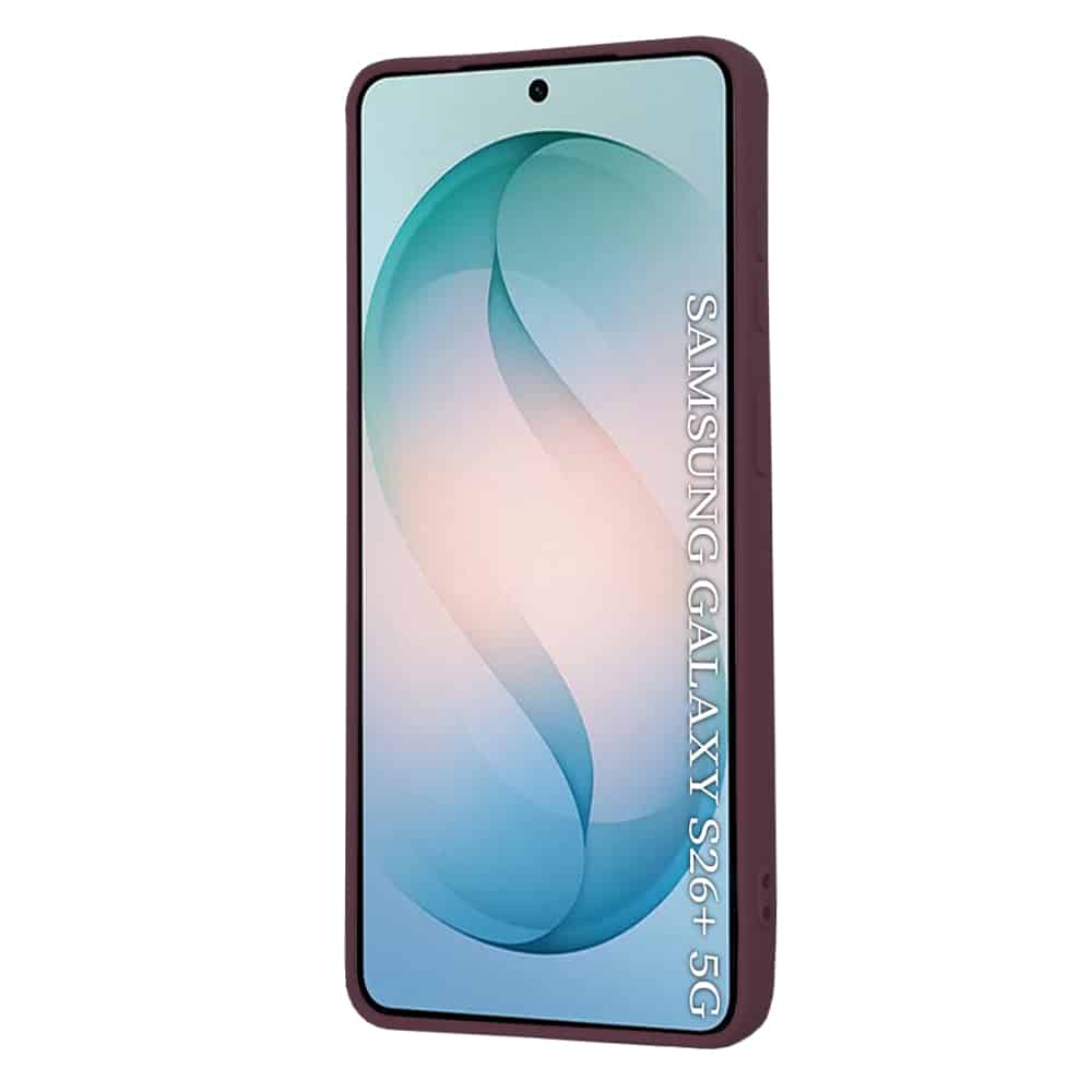 Techsuit - SoftFlex MagSafe - Samsung Galaxy S26 Plus - Κόκκινο δαμασκηνί - Image 2