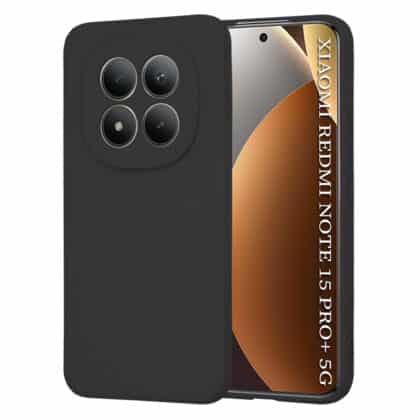 Techsuit SoftFlex - θήκη για Xiaomi Redmi Note 15 Pro / Pro+ 5G Poco M8 - Μαύρο