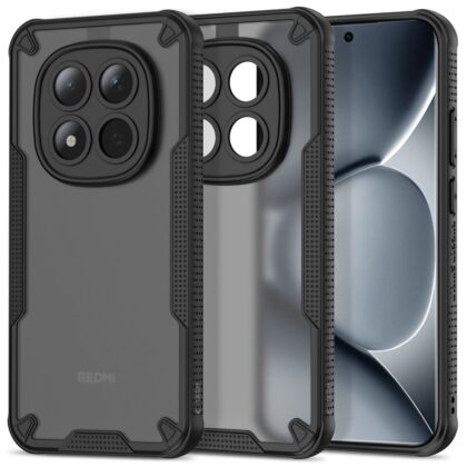 TECH-PROTECT RUGGED SHIELD - θήκη για Xiaomi Poco M8 Pro / Redmi Note 15 Pro+ Plus 5G - Μαύρο