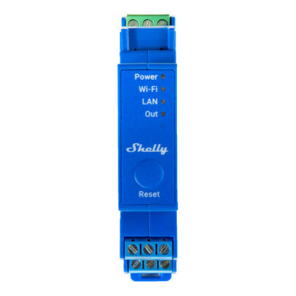 Διακόπτης Shelly Pro 1 μοντέλο SPSW-201XE16EU για τοποθέτηση σε ράγα DIN