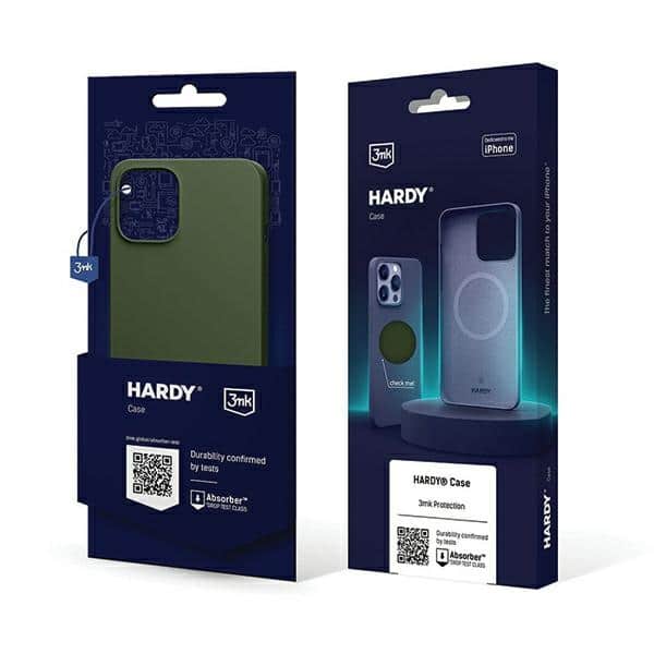3MK Hardy - θήκη για Apple iPhone 15 Plus / 14 - Πράσινο - Image 15