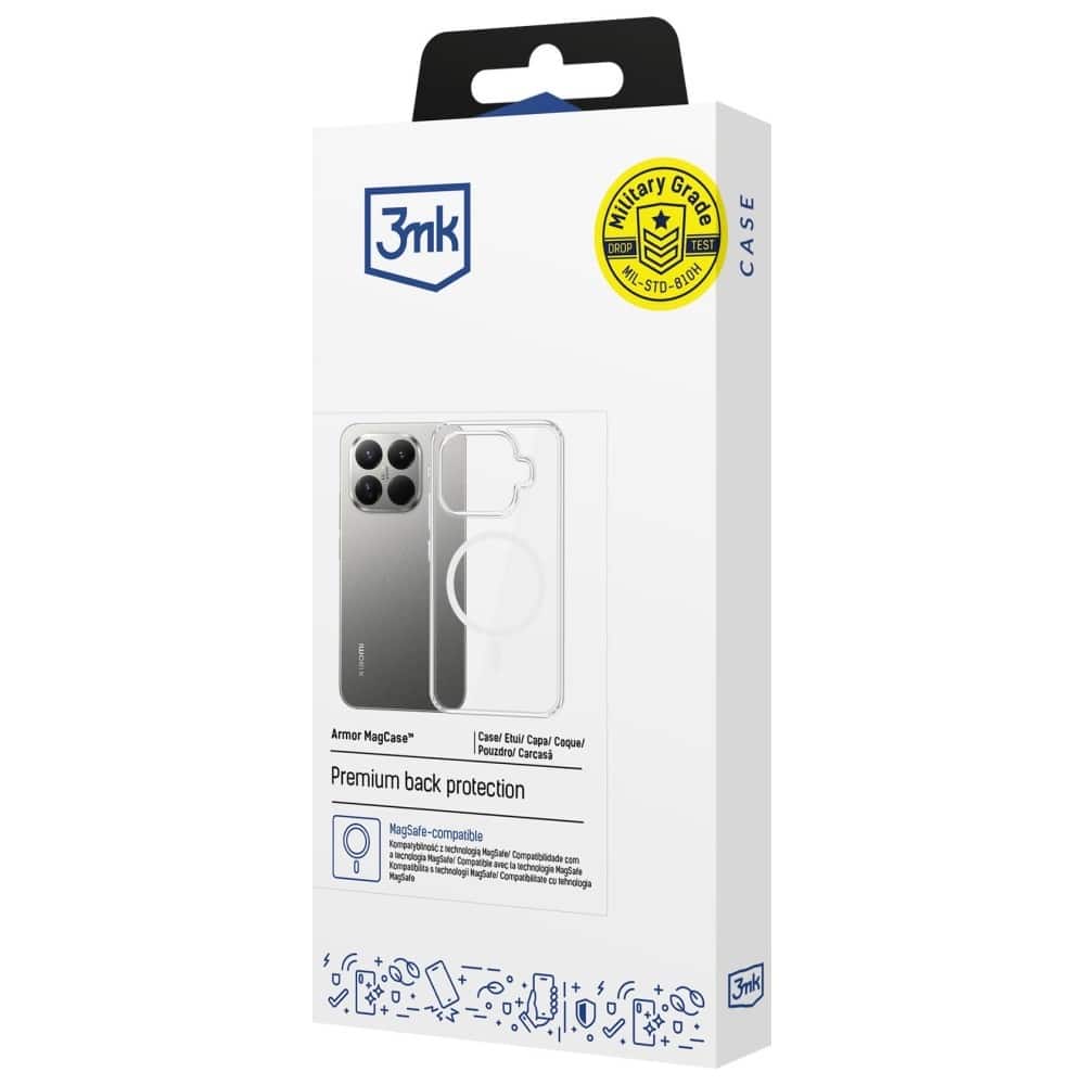 3MK Armor MagCase - θήκη για Xiaomi 15T Pro - Διάφανο - Image 5