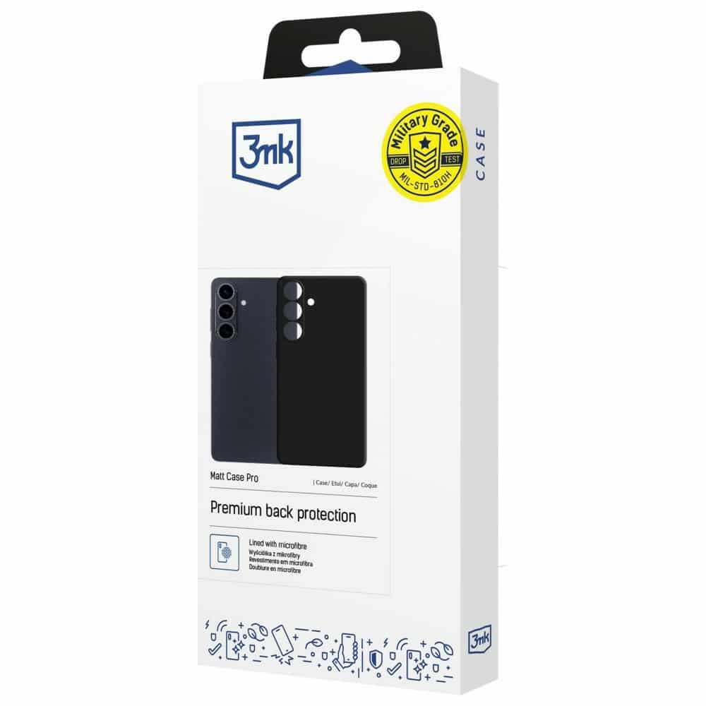 3MK Matt Case Pro - θήκη για Samsung Galaxy S26+ - Μαύρο - Image 8