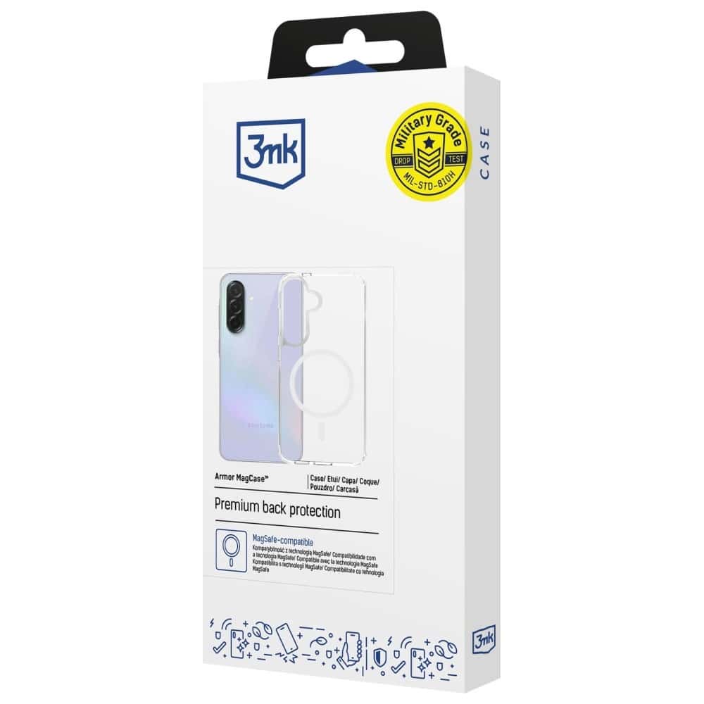 3MK Armor MagCase - θήκη για Samsung Galaxy A37 - Διάφανο - Image 5
