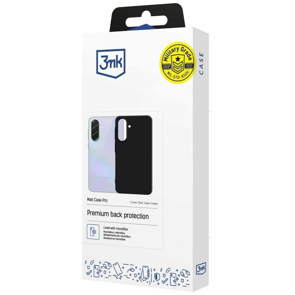 3MK Matt Case Pro - θήκη για Samsung Galaxy A37 - Μαύρο - Image 5
