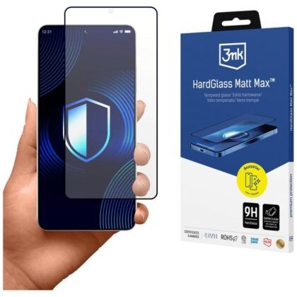 Σκληρό ματ γυαλί 3MK HardGlass Max για Samsung Galaxy S26 Ultra