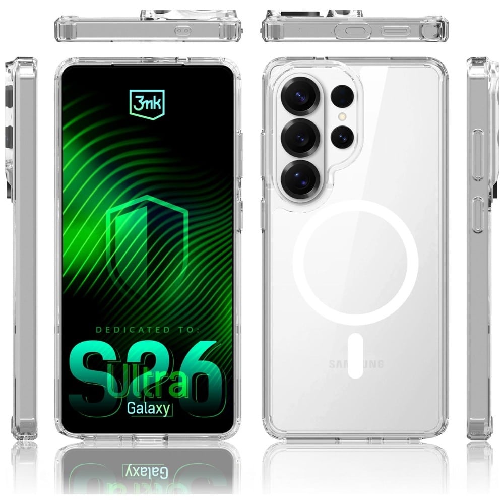 3MK Armor MagCase - θήκη για Samsung Galaxy S26 Ultra - Διάφανο - Image 5