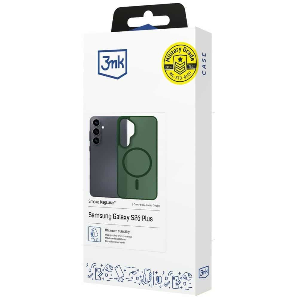 3MK Smoke Case Mag&Stand - θήκη για Samsung Galaxy S26+ - Πράσινο - Image 6