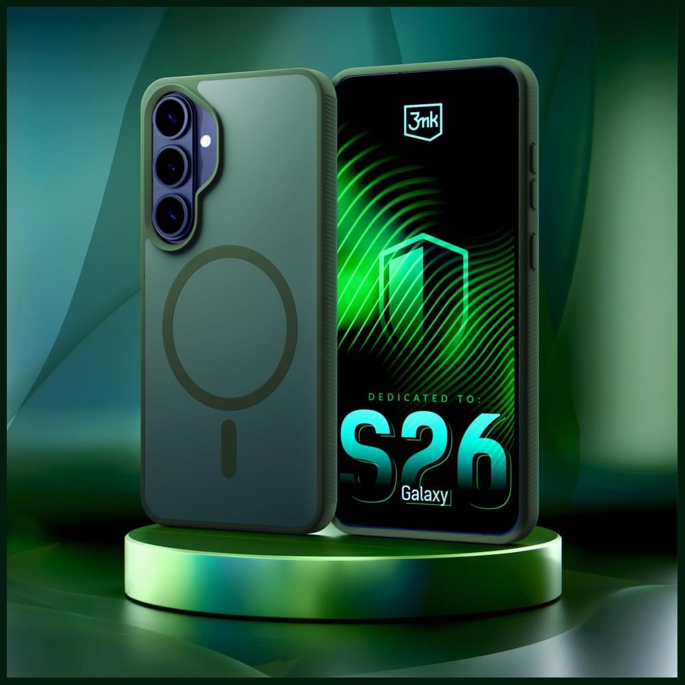 3MK Smoke Case Mag&Stand - θήκη για Samsung Galaxy S26+ - Πράσινο - Image 7