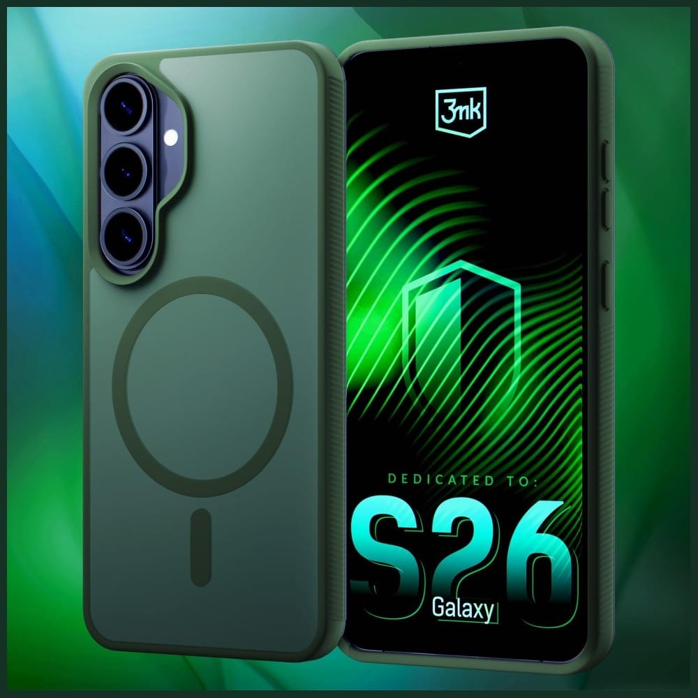 3MK Smoke Case Mag&Stand - θήκη για Samsung Galaxy S26+ - Πράσινο - Image 8