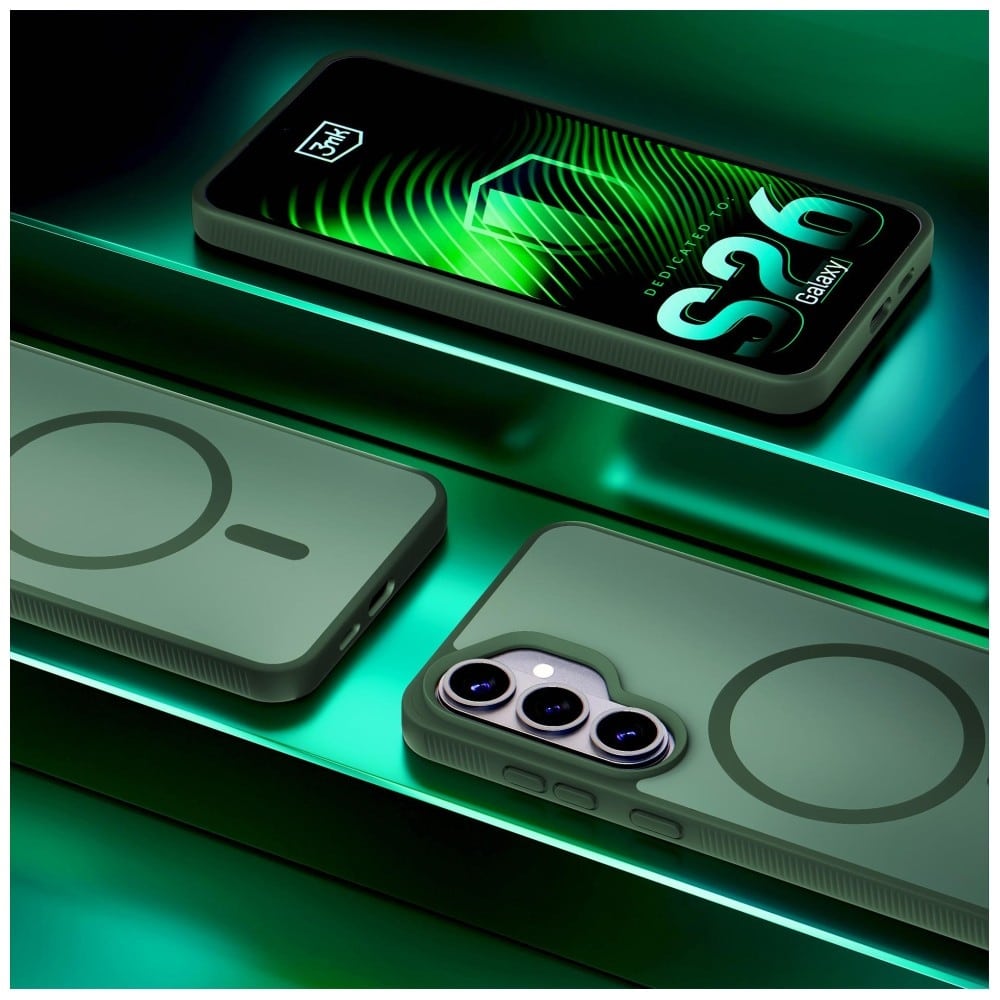 3MK Smoke Case Mag&Stand - θήκη για Samsung Galaxy S26+ - Πράσινο - Image 12