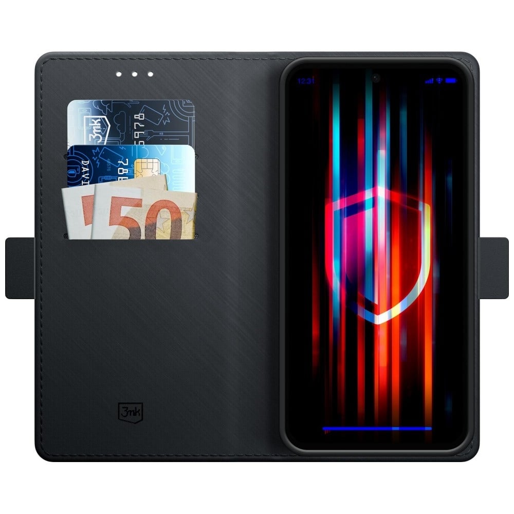 3MK Wallet Case - θήκη για Samsung Galaxy S26 - Μαύρο - Image 2