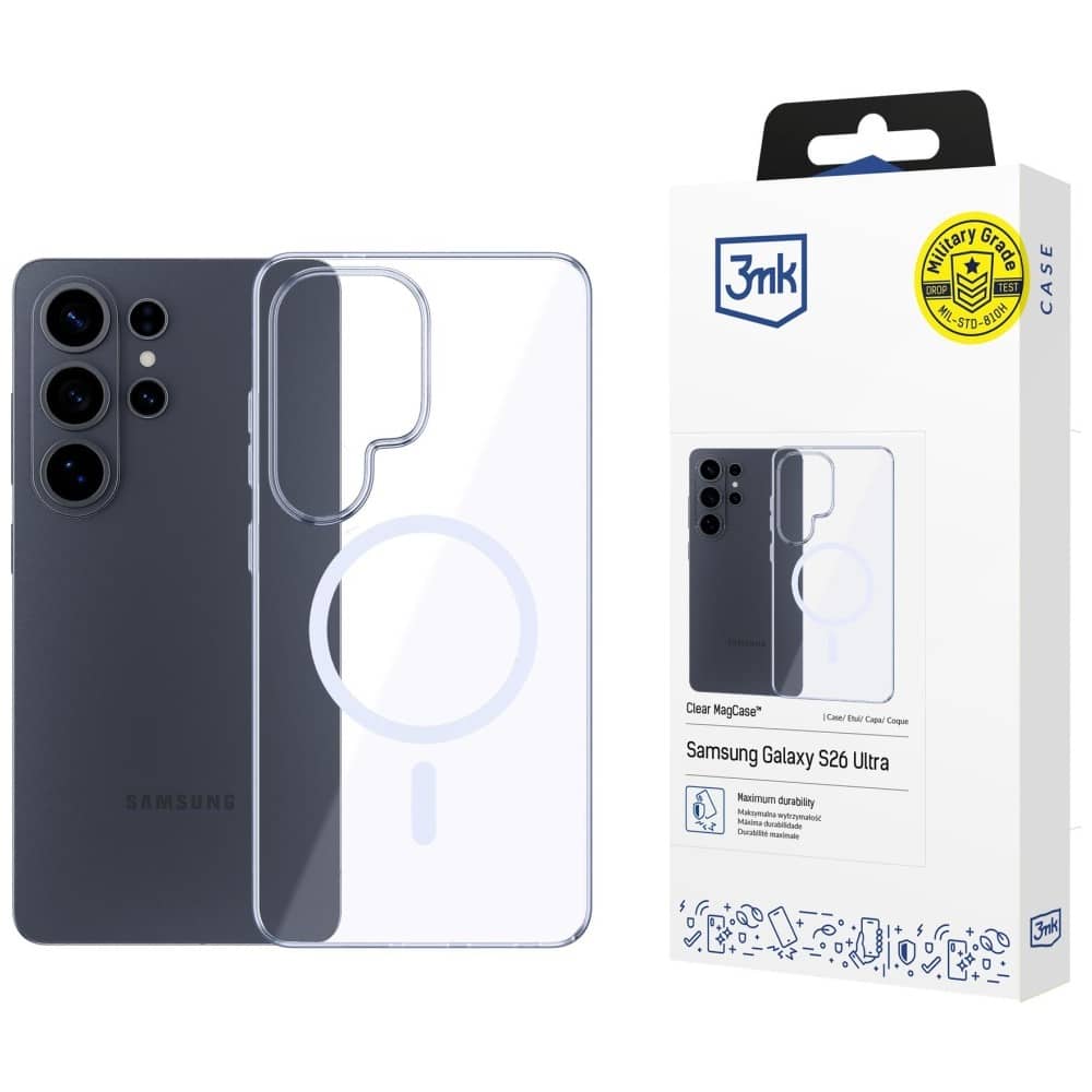 3MK Clear MagCase - θήκη για Samsung Galaxy S26 Ultra - Διάφανο - Image 2