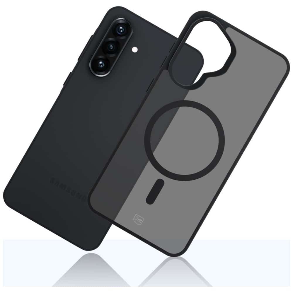 3MK Smoke Case Mag&Stand - θήκη για Samsung Galaxy A57 - Μαύρο - Image 5