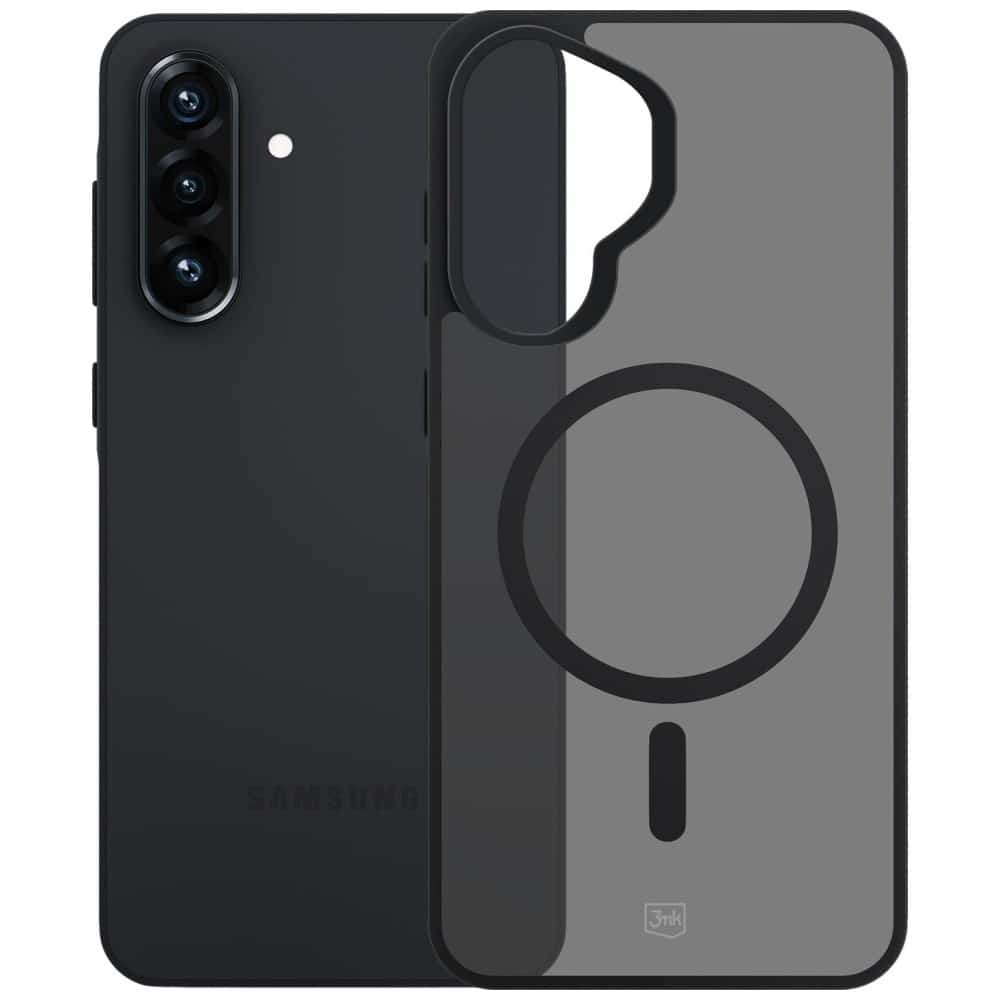 3MK Smoke Case Mag&Stand - θήκη για Samsung Galaxy A57 - Μαύρο - Image 4