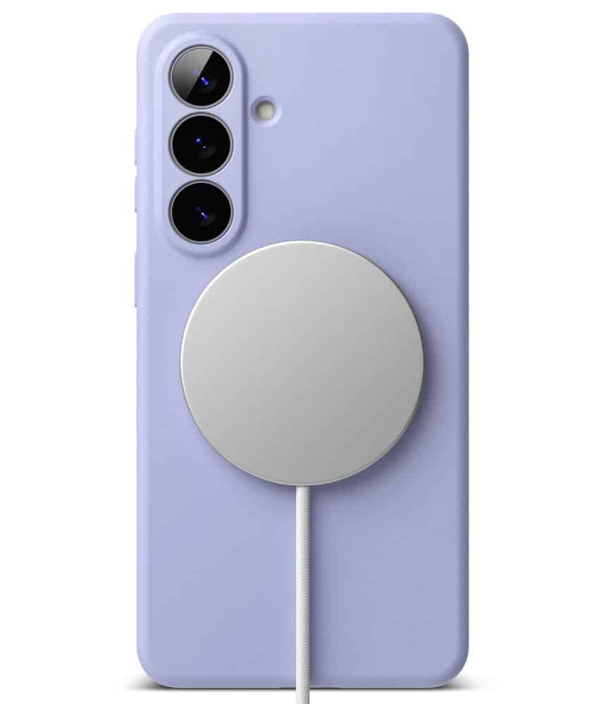 Ringke SILICONE MAGNETIC MAGSAFE - θήκη για Samsung Galaxy S26 - Λευκό - Image 4