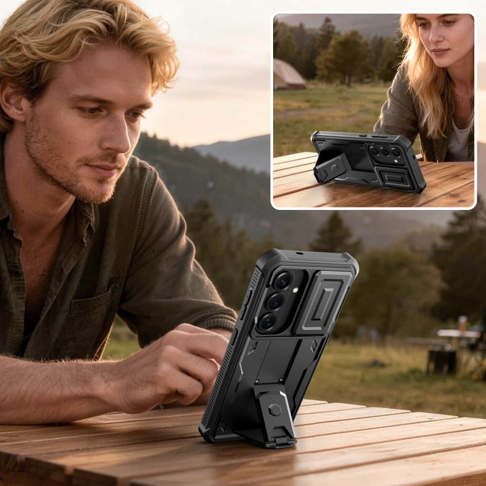 TECH-PROTECT KEVLAR CAM+ - θήκη για Samsung Galaxy S26 - Μαύρο - Image 4