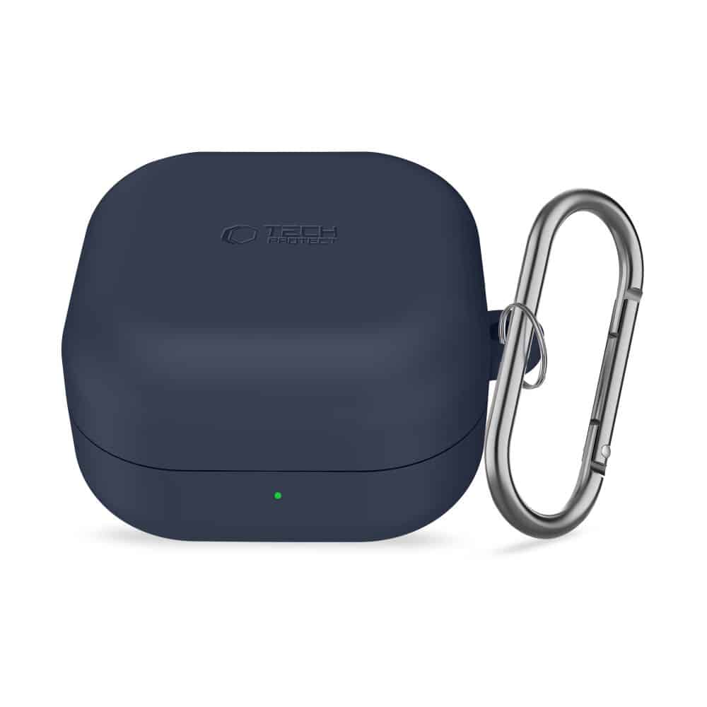 Γάντζος σιλικόνης TECH-PROTECT SAMSUNG GALAXY BUDS 4 / 4 PRO ΜΠΛΕ ΝΑΥΤΙΚΟ - Image 2